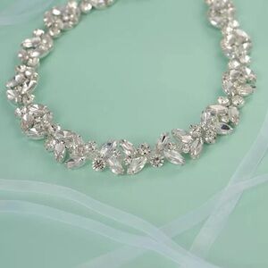 Bridal Belt with Rhinestones Wedding Dress Belt Crystal